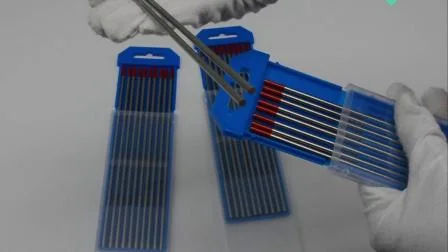 Legierungselektrode Luoyang Combat Holzkisten, einzeln verpackt im Schweißwerkzeug Thoriumhaltige Wolframelektroden